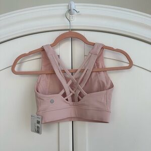 NWT Lululemon Free to Be Elevated Sports Bra Pink Peony